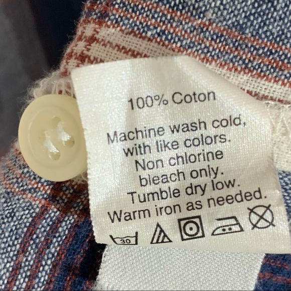 Madewell Women's Medium Plaid Button Up Shirt. 100% Cotton Flannel Shirt EUC - Picture 6 of 6